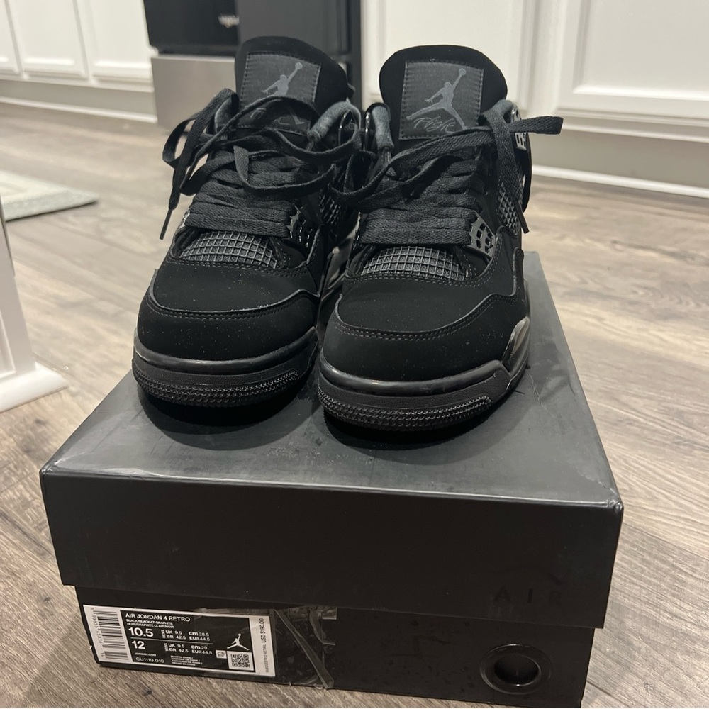 Air Jordan 4 Black Cat (2020) Size 10.5